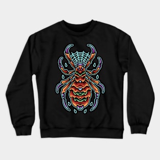 horror spider Crewneck Sweatshirt